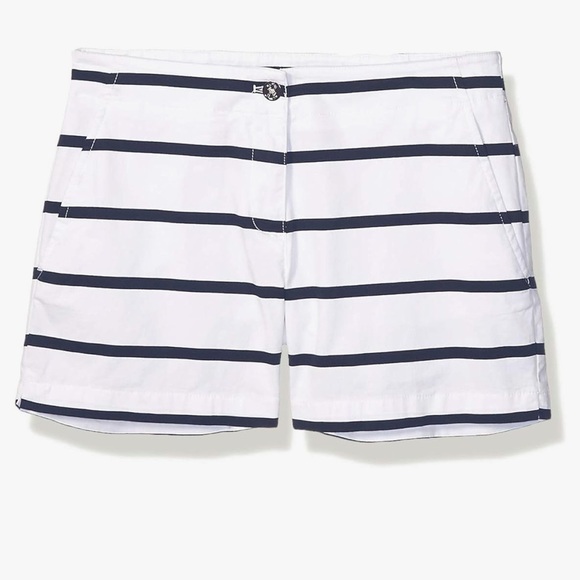 Nautica Women's Comfort Tailored Stretch Cotton Solid and Novelty Short - Picture 2 of 6